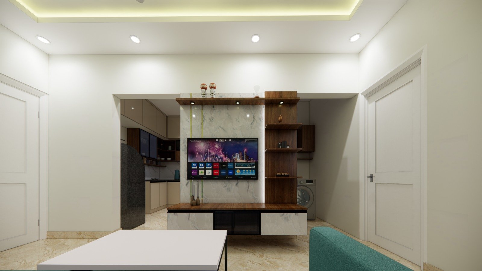 Living room interior design
